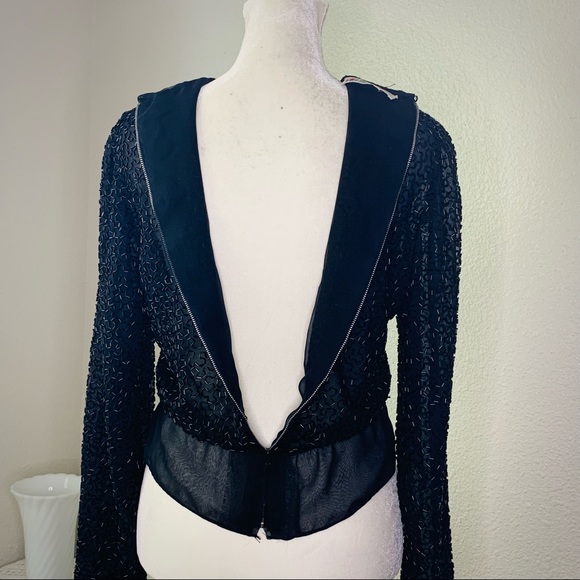 Vintage 80s Giorgio Beverly Hills Blouse, size S - Picture 5 of 10